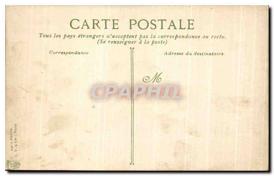 Die Präfektur — Paris — Verlag L. V. & Cie — Rückseite