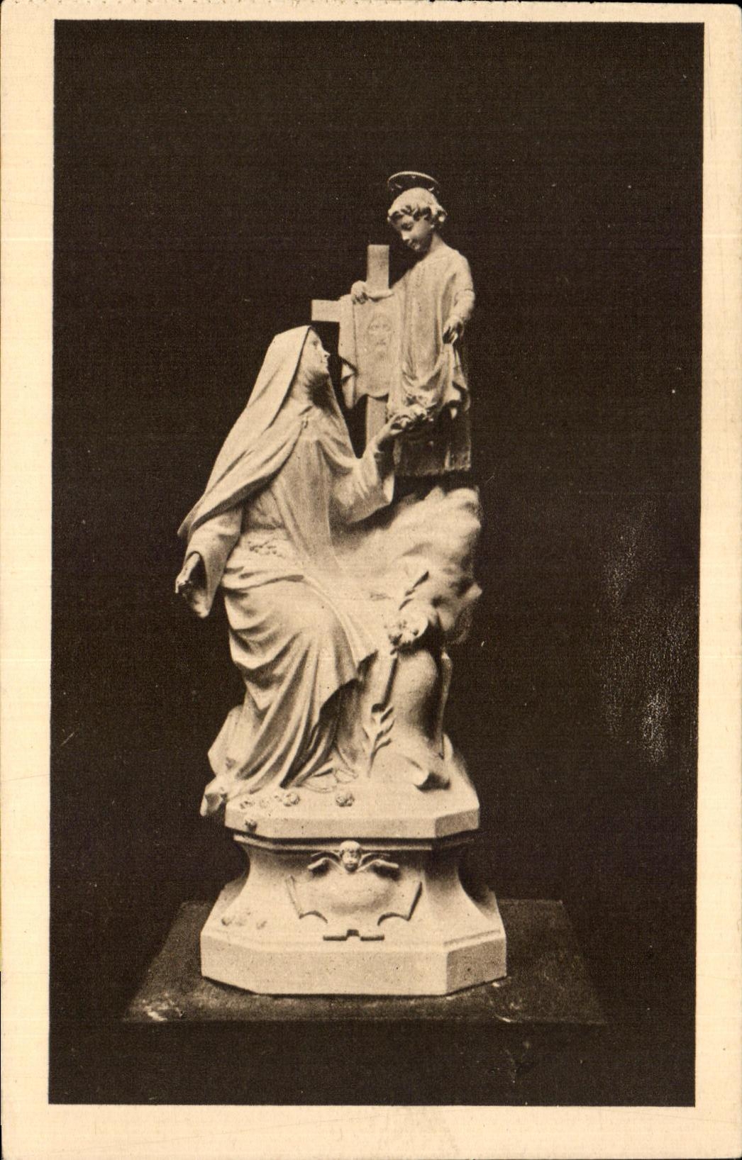 Statue de Sainte Thérèse et de l'Enfant Jésus — Bulissonnens — Éditeur : REFOSI