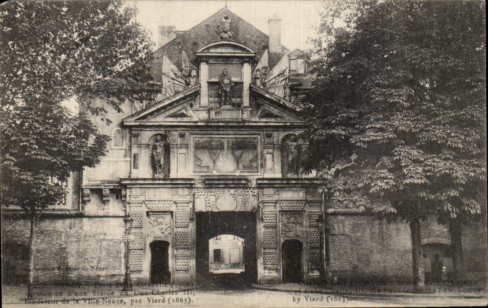 CPA Nancy Porte de la citadelle 