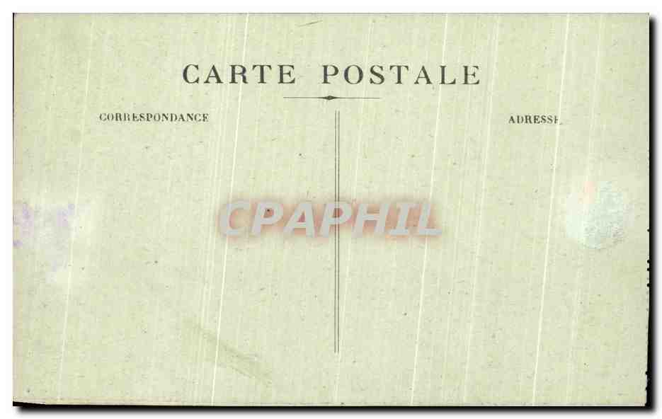 CPA Marseille Entree du Vieux Port et le Pont Transbordeur — Verso
