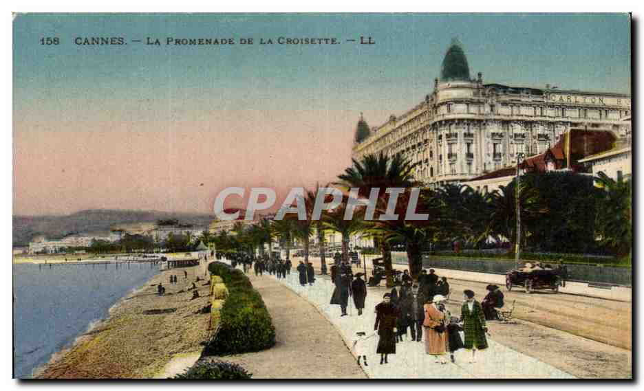CPA Cannes La Promenade De La Croisette