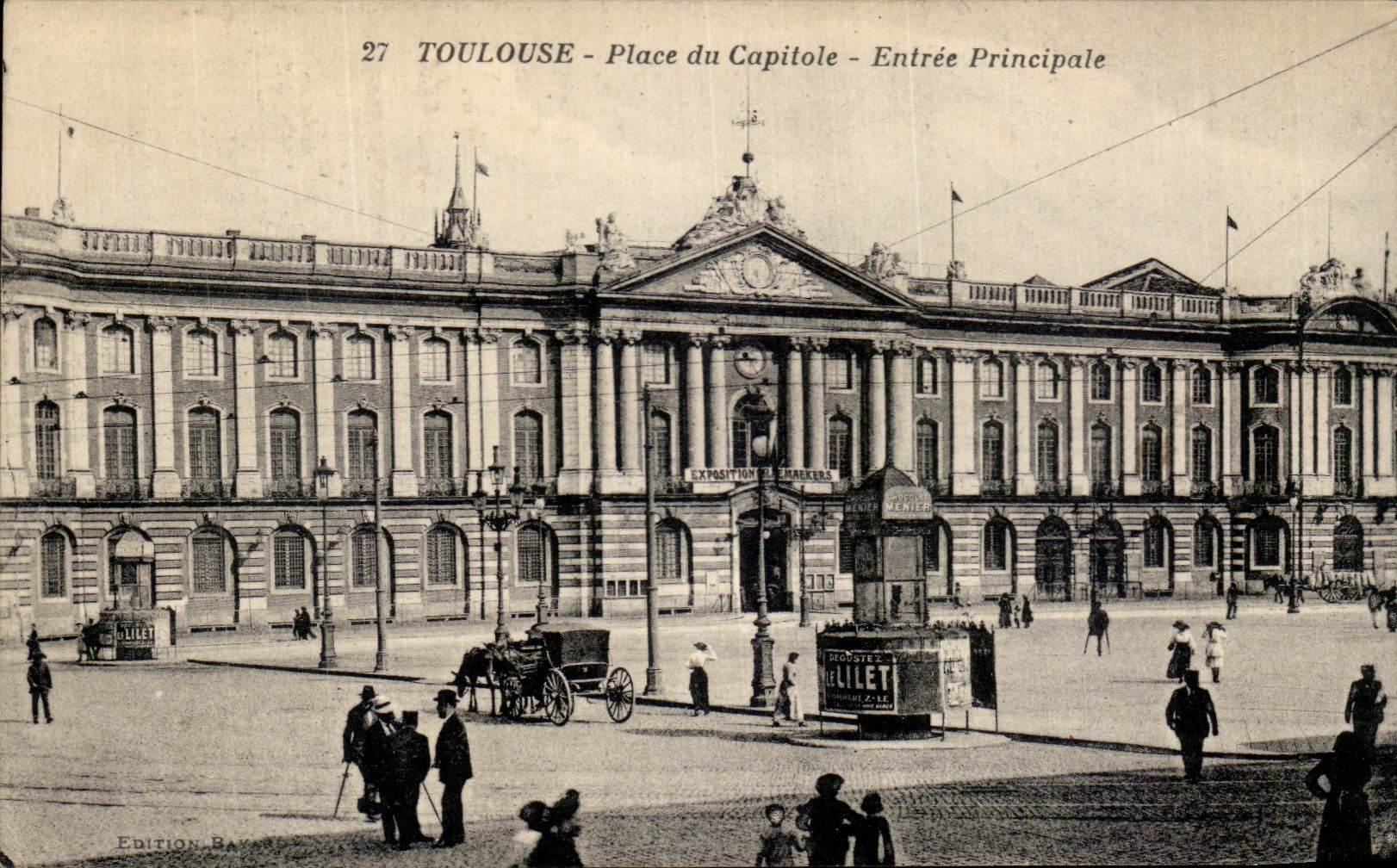 Toulouse - Place du Capitole - Entrée Principale — Exposition de Markers — Édition Bayonne, n°27