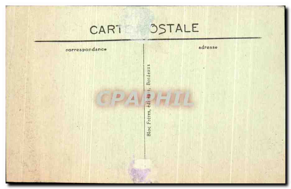 Pau — Le Château — Entrée principale — BR - 2680 — Verso