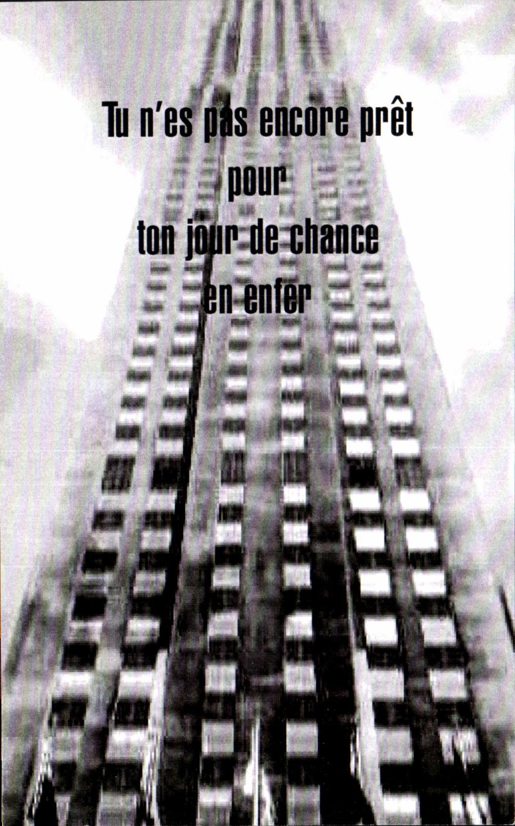 Tu n'es pas encore prêt pour ton jour de chance en enfer — spectacle 'Ici et ailleurs' — Théâtre de l'Île-Saint-Louis