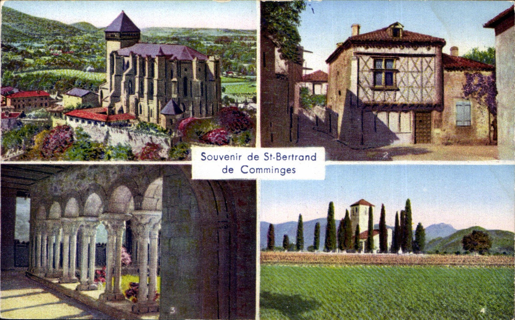 CPM Souvenir De St Bertrand De Comminges