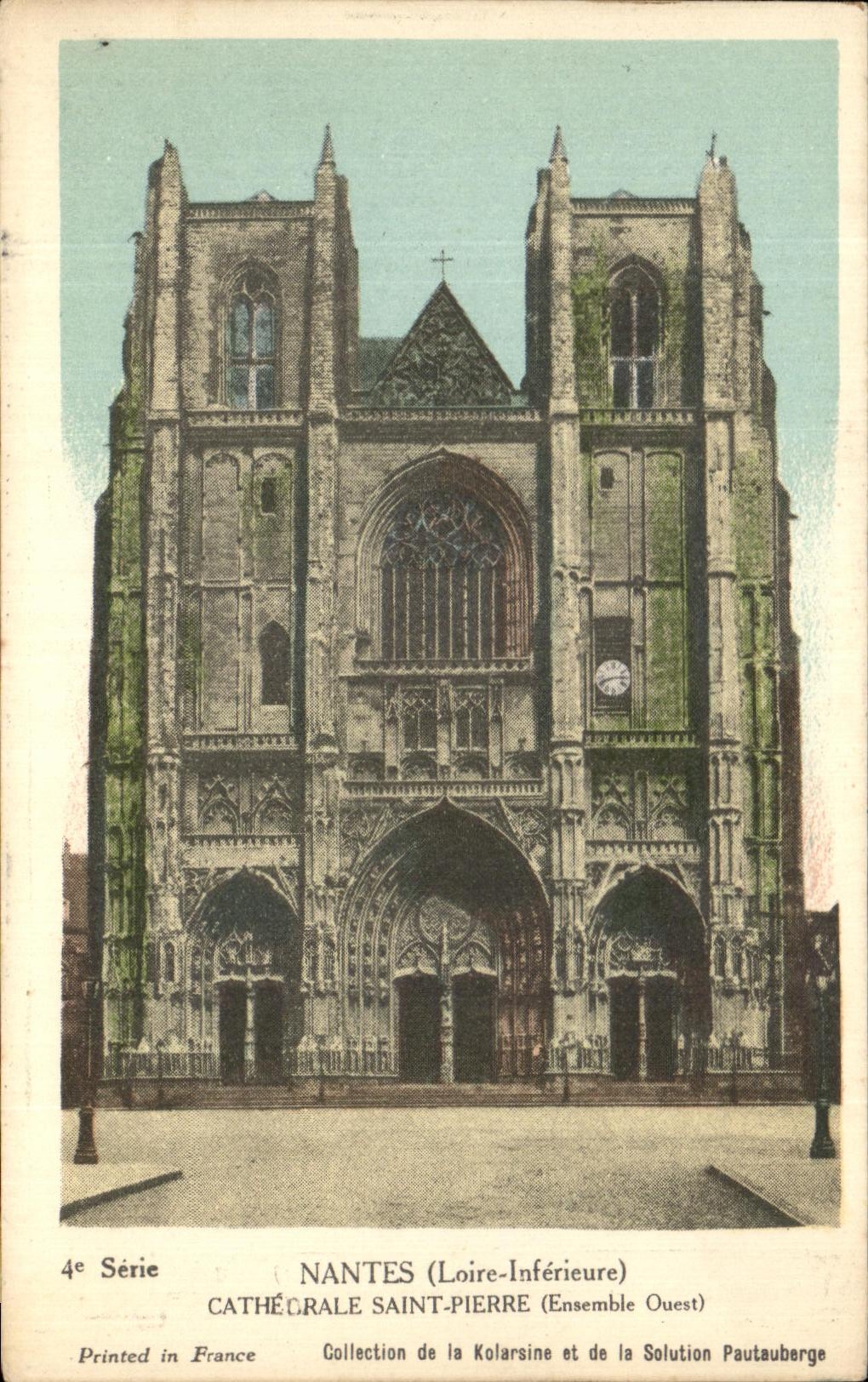 CPA Nantes Cathedrale Saint Pierre 