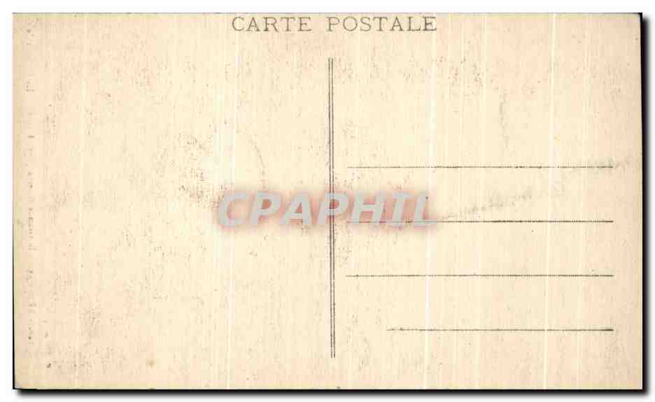 CPA Reims Avant La Grande Guerre la cathedrale — Rückseite