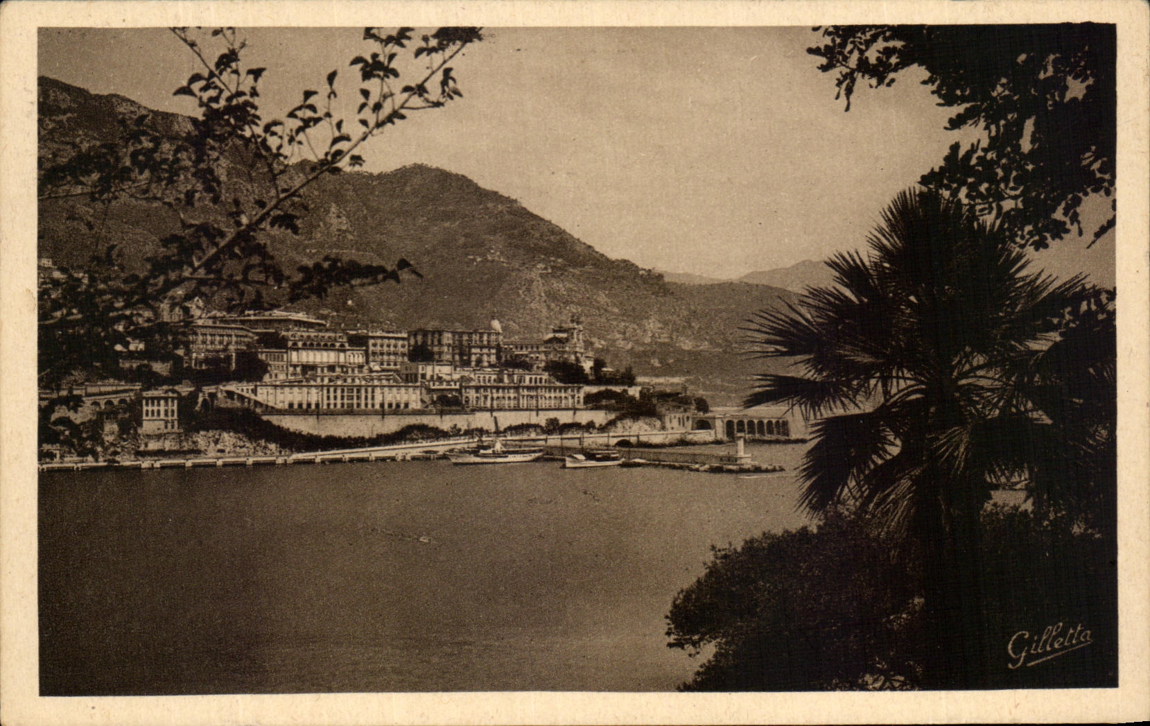 CPA Cote d'Azur Artistique Monte Carlo Vue Generale