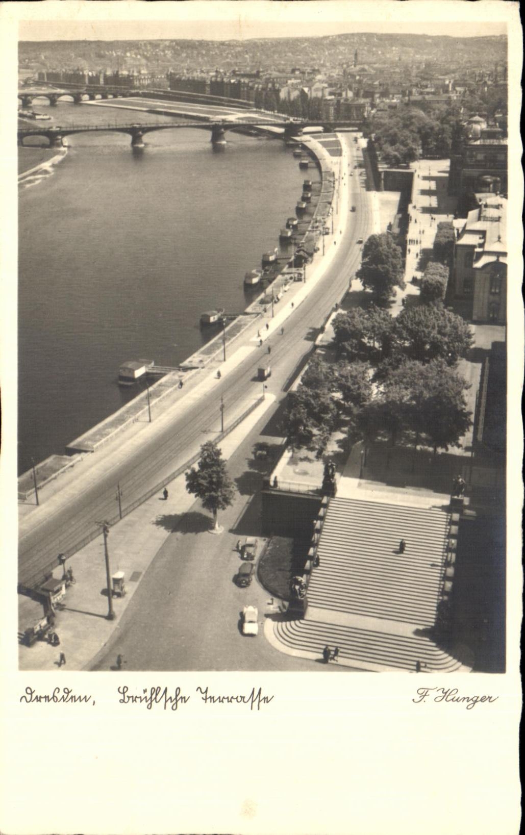 CPA Dresden Bruhlsche Terrasse