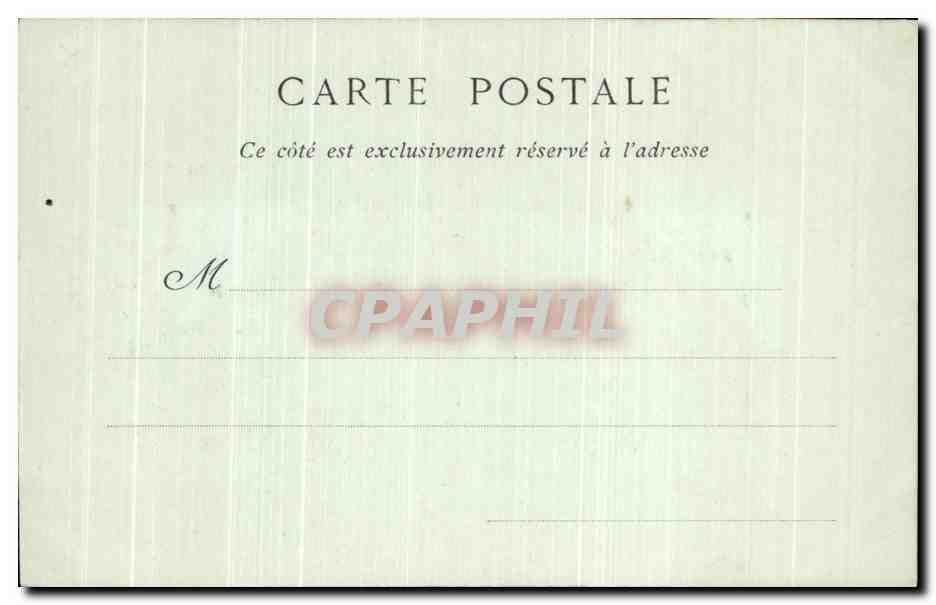 CPA Blida Vue Generale Algerie  — Rückseite