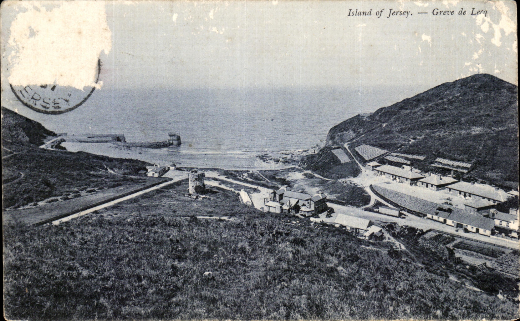 CPA Island Of Jersey Greve De Lecq