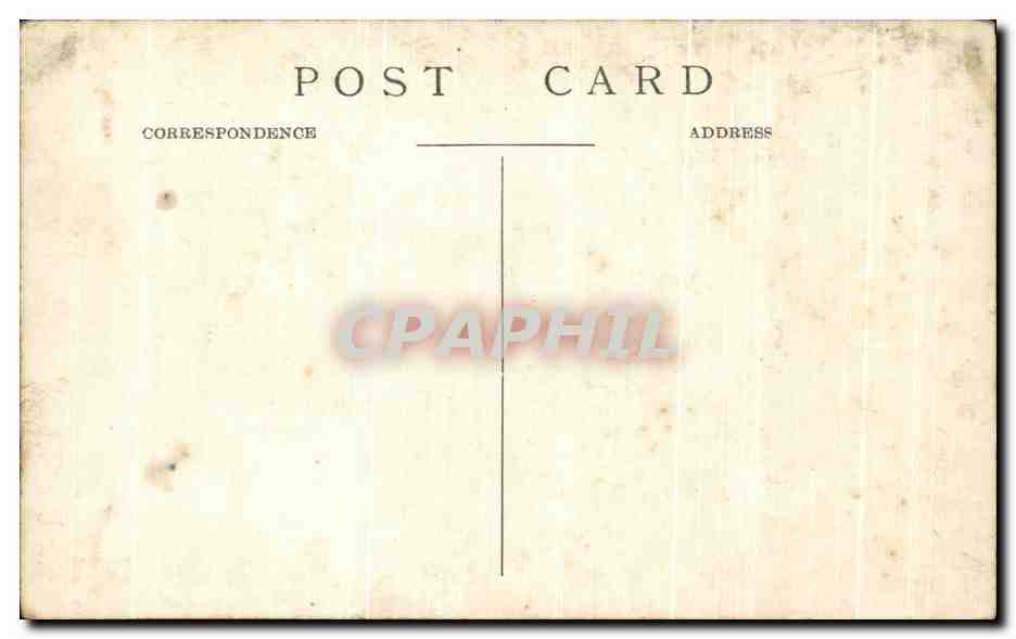 CARTE PHOTO Ile  — Verso
