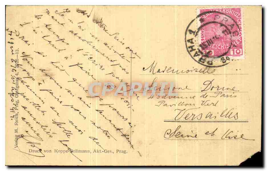 CPA Prag Neues Deutsches Theatre — Reverso
