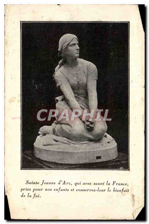 Image pieuse Saint Jeanne d'Arc Dioces de Seez