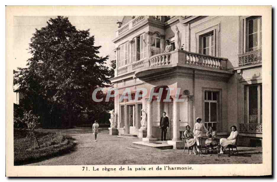 CPA Le regne de la Paix et de l'Harmonie