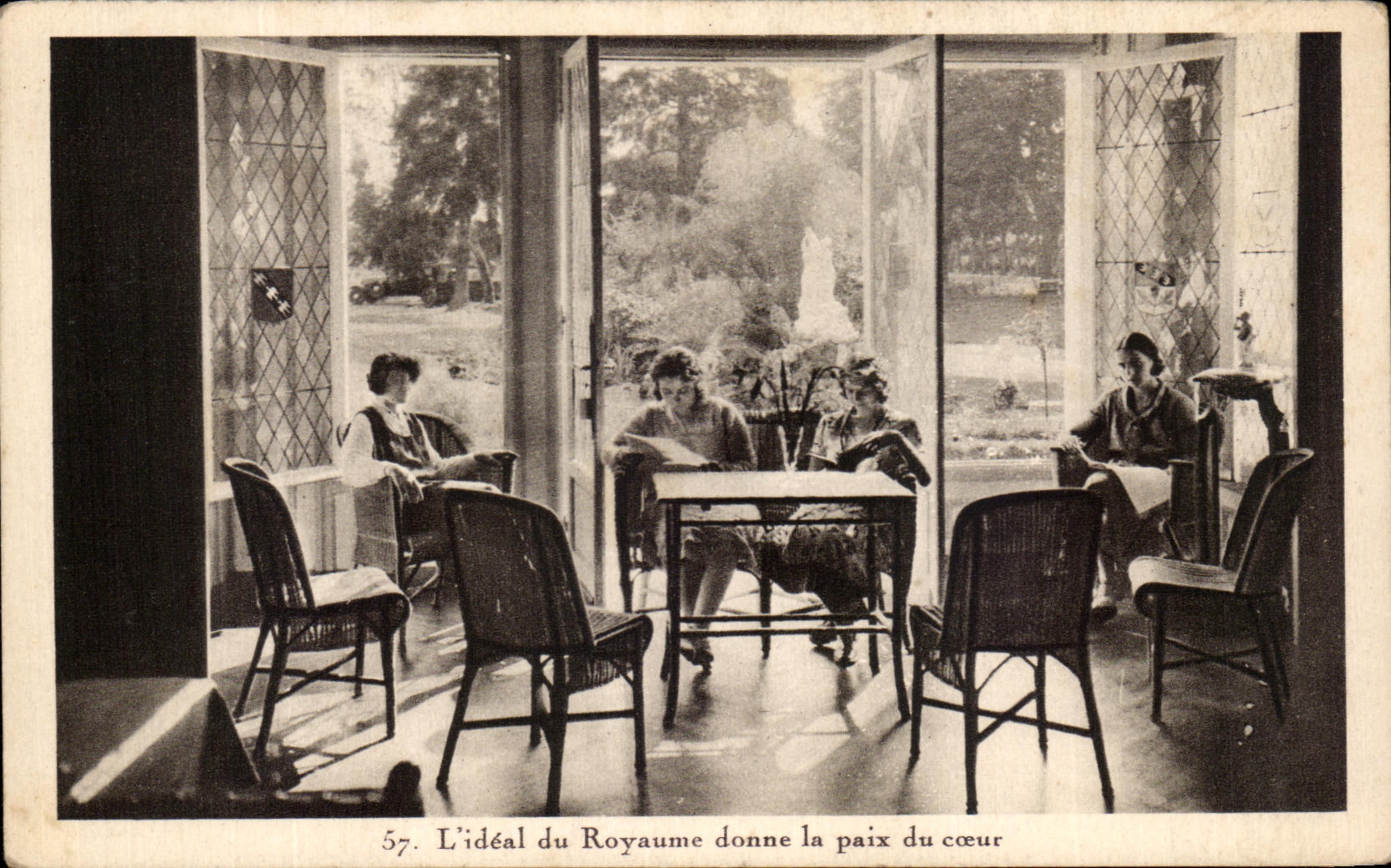 CPA L'ideal du Royaume Donne la Paix du Coeur Nancy