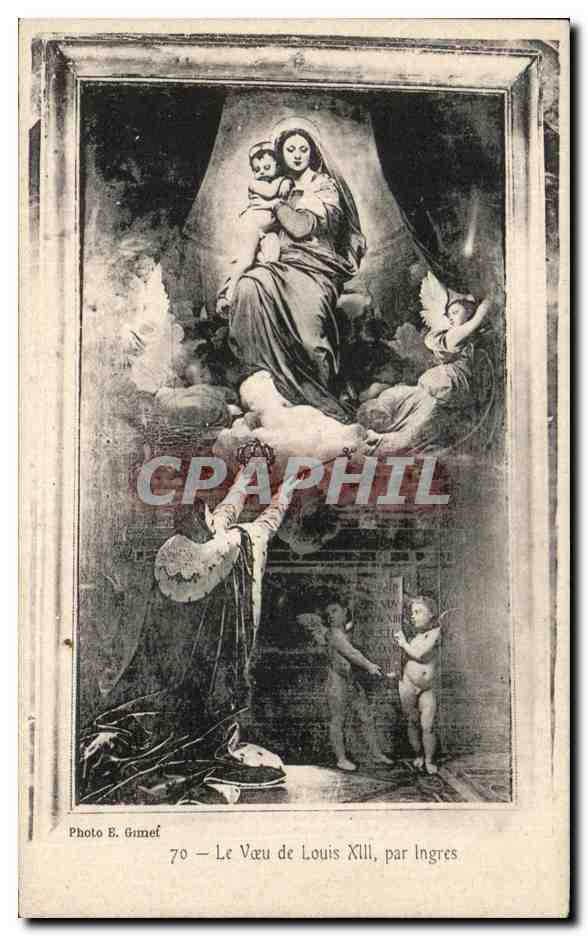 CPA Le Voeu De Louis XIII Par Lngres
