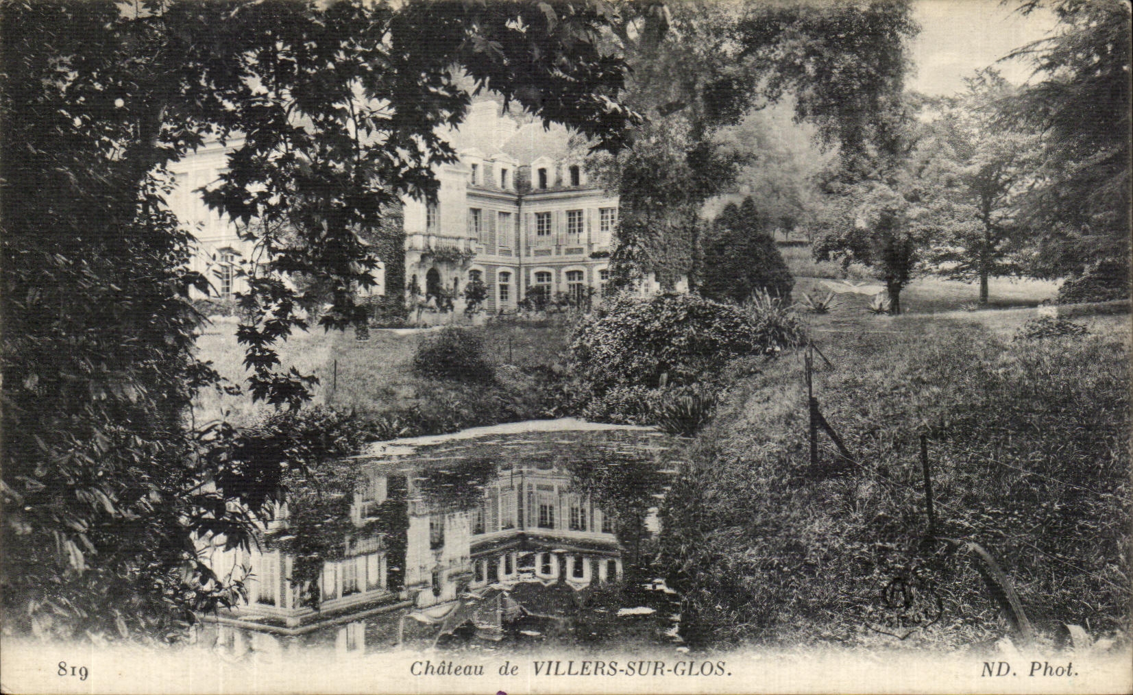 CPA Chateau de Villers Sur Glos
