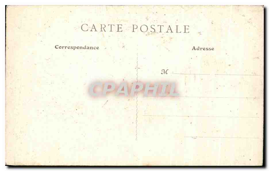CPA Arnouville Le Chateau — Back