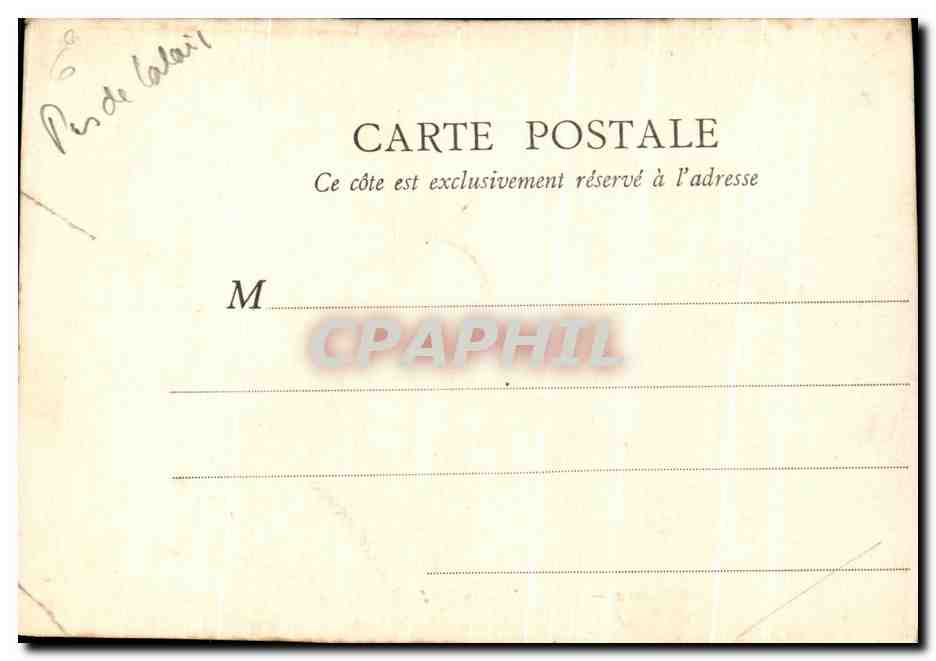 CPA Saint Omer Grille d'enree du Jardin Public — Back