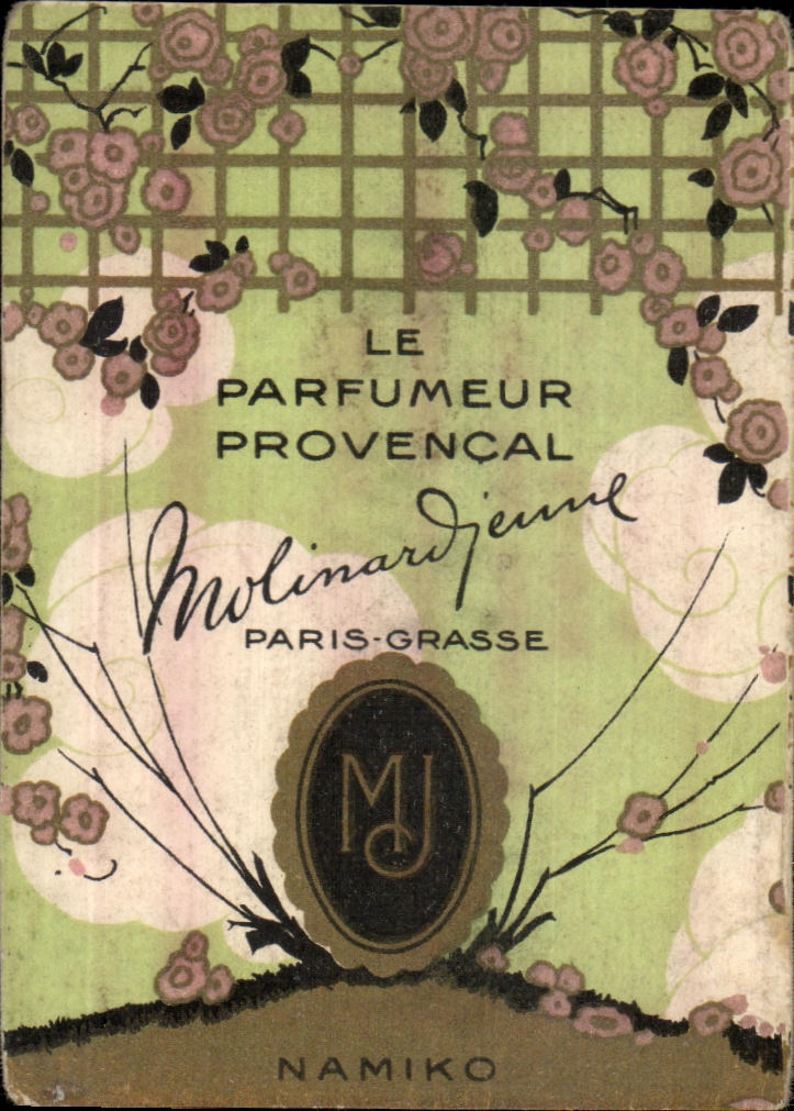 Carte de visite Paul Cougne Rue Terme lyon Le Parfumeur Provencal Paris Grasse Namiko