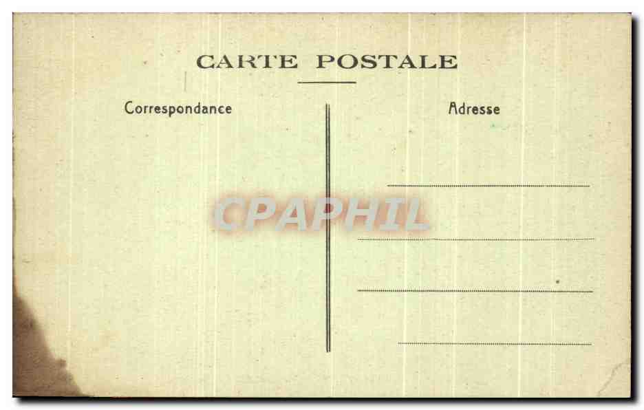 CPA Missions d'Afrique Le Depart Pour La Promenade Voiture a anes Religieuse  — Rückseite