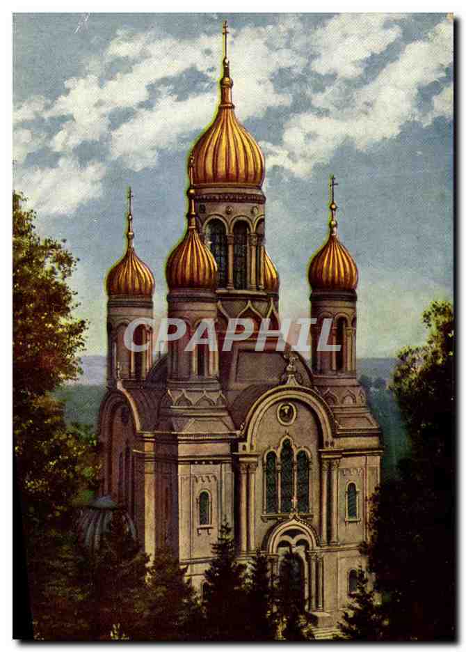 CPA Eglise russe de Neroberg Russie