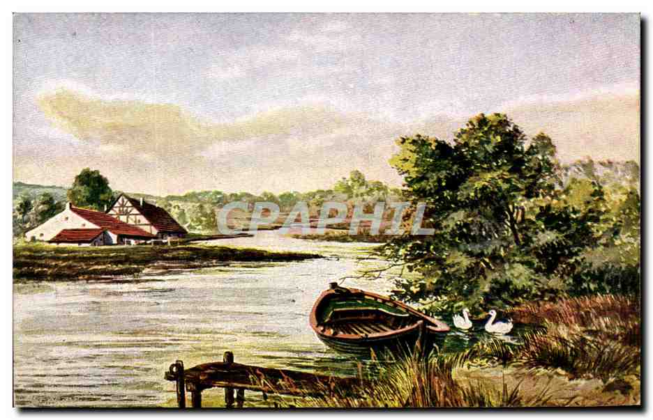 CPA paysage Canard