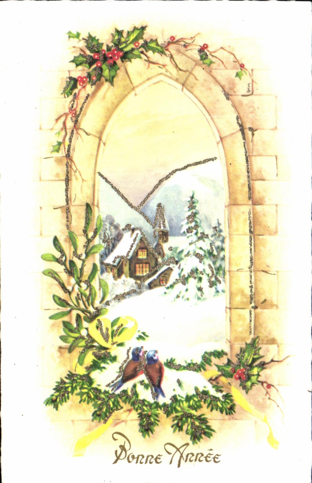 CPA Bonne Annee