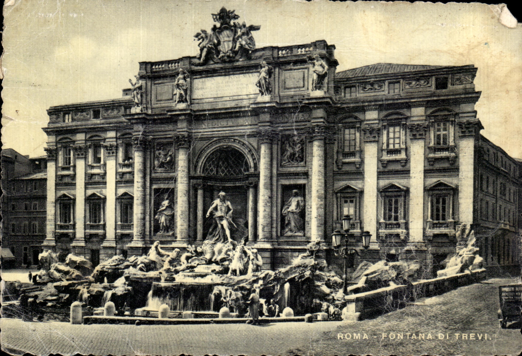 CPA Roma Fontana Di Trevi
