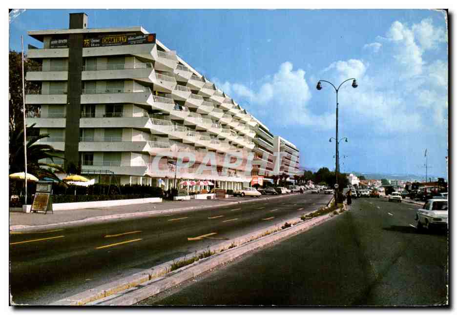 CPA Cote D'Azur Le Cros De Cagnes Nouveaux immeubles du front de mer 
