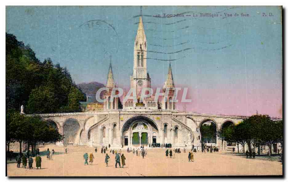 CPA Souvenir de Lourdes