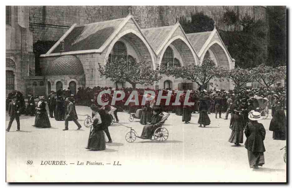 CPA Lourdes Les piscines 