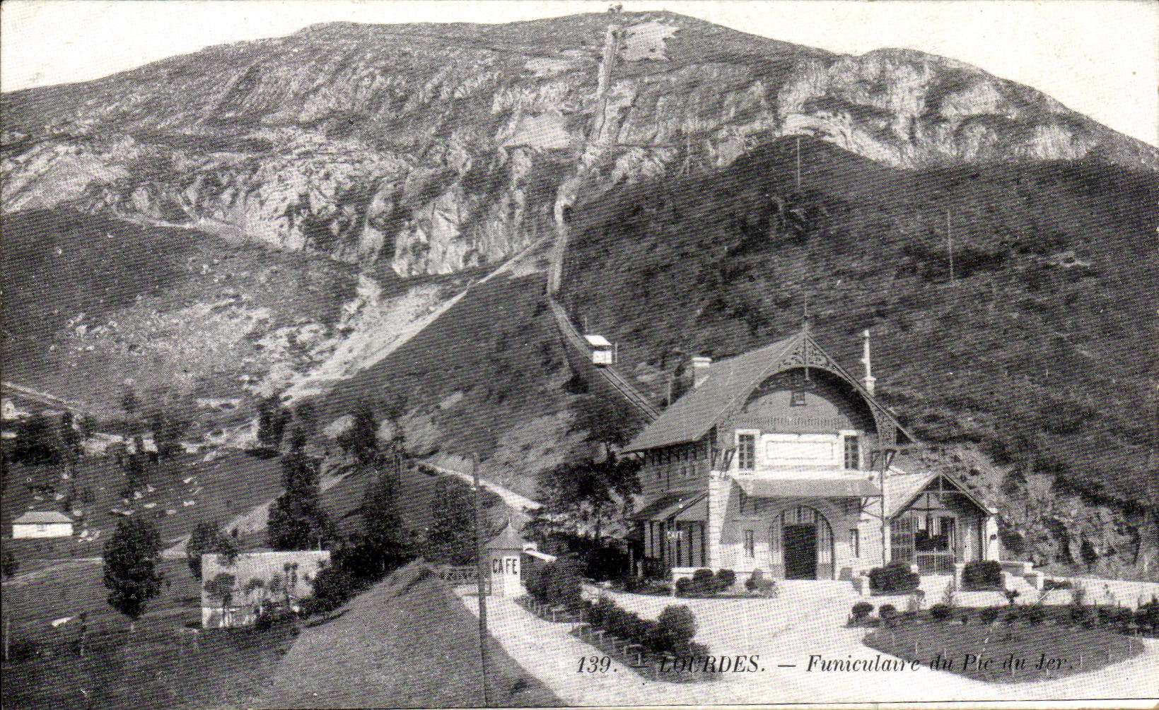 Lourdes — Funiculaire du Pic du Jer — Éditeur non identifié, n° de série 139