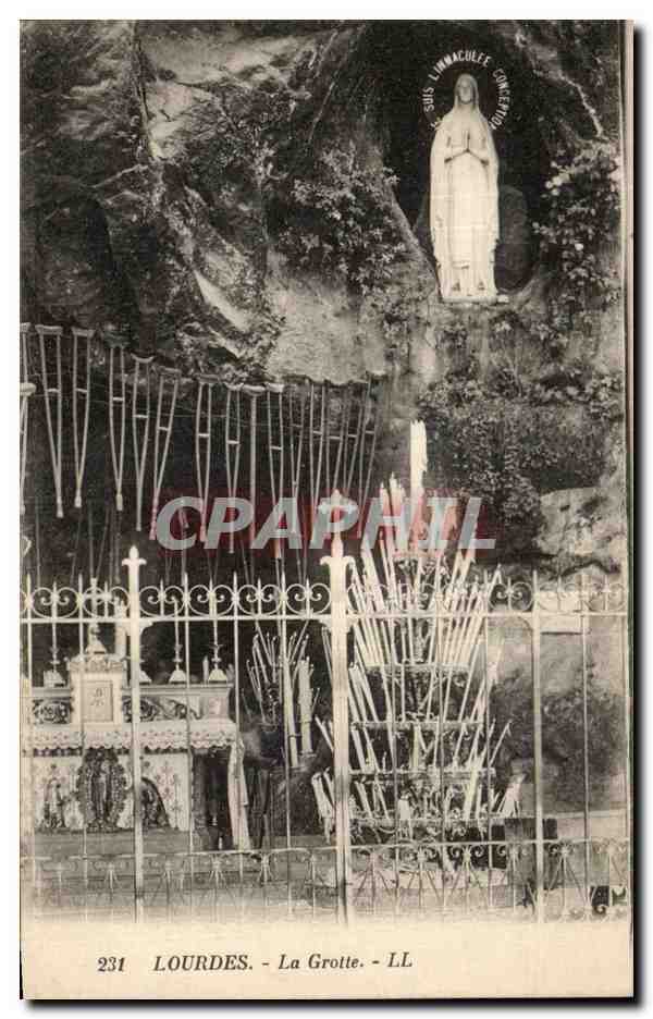 CPA Lourdes La Grotte
