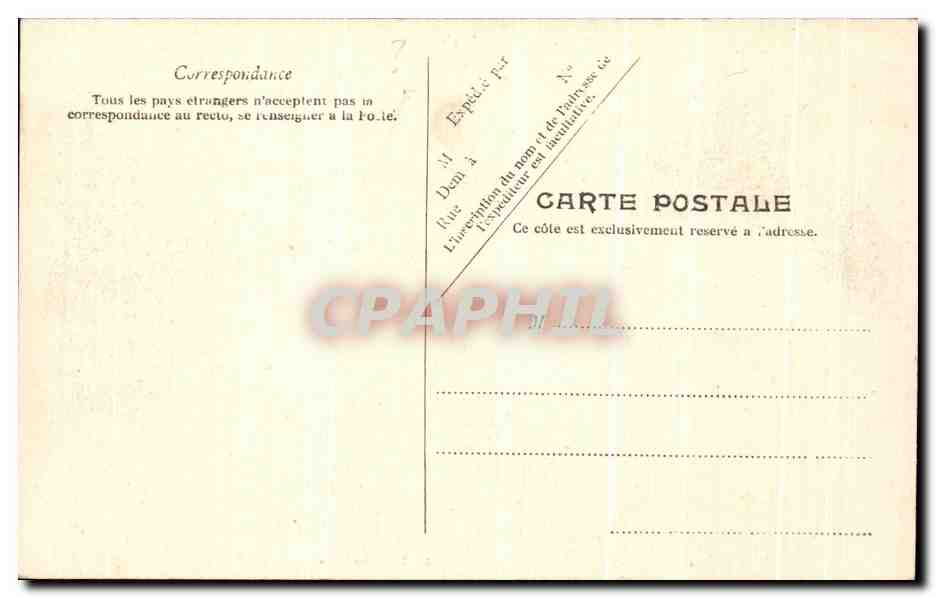 CPA Lourdes La basilique vue de cote — Verso