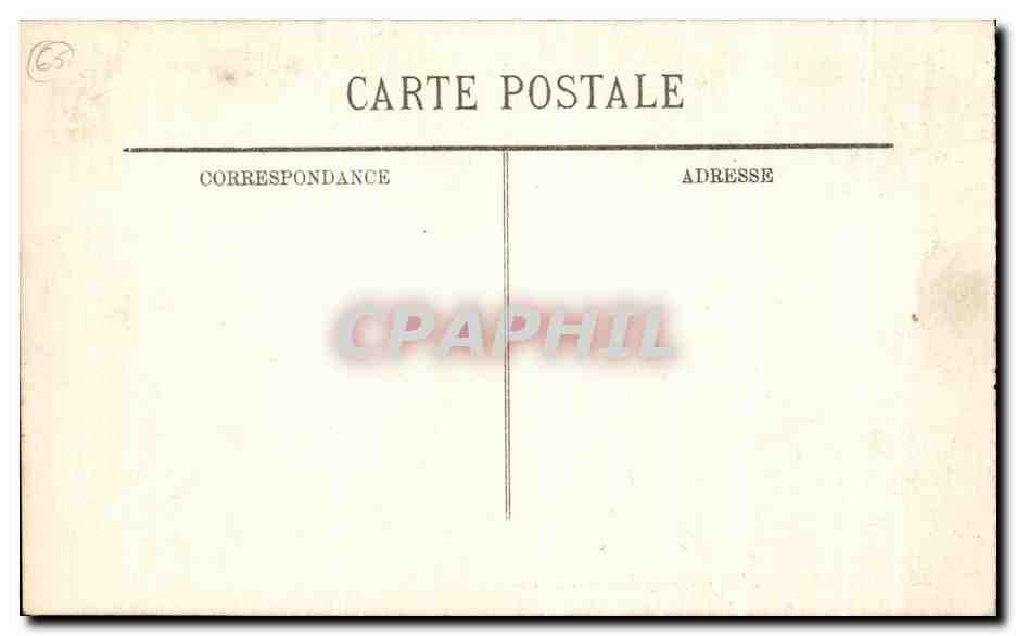 CPA Lourdes Benediction des Malades — Verso