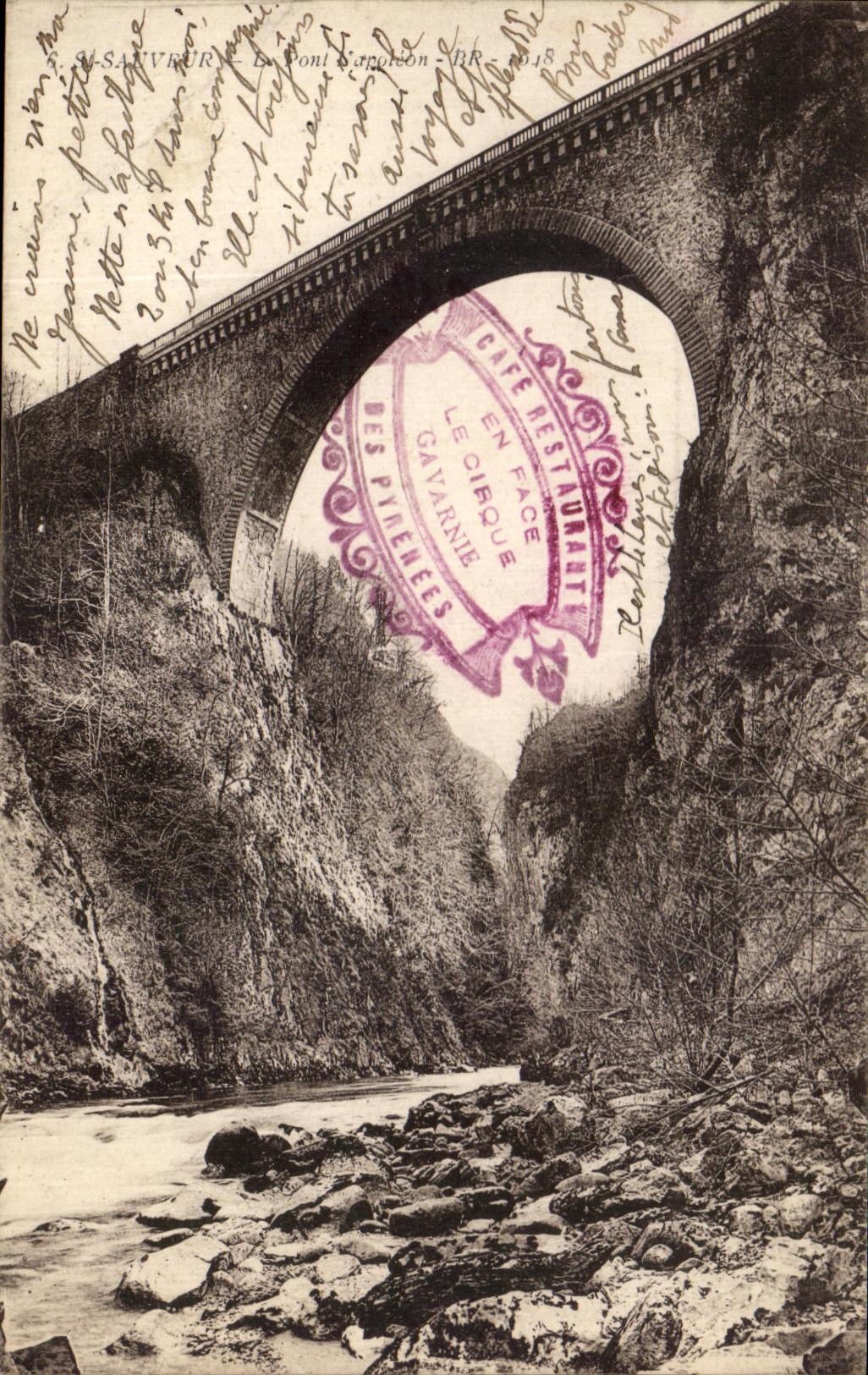 Saint-Sauveur - Le Pont d'Apollon - BR - 1918 — éditeur : Biloc Frères, Guitton (Nord)