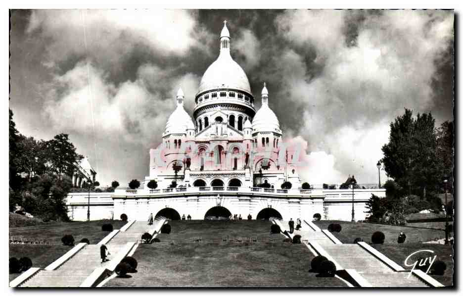 CPA Paris Et Ses Merveilles Basilique du Sacre-Coeur et colline de Montmartre