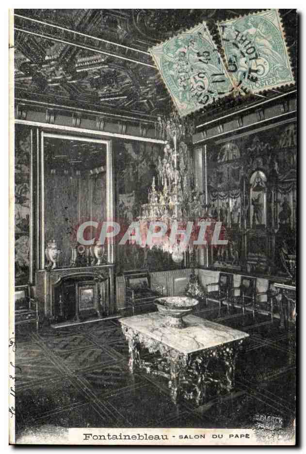 Fontainebleau - SALON DU PAPÉ — Editor: S. FALCK