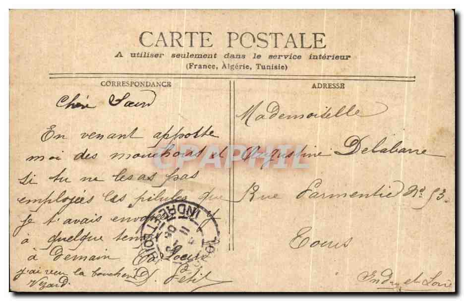 Fontainebleau - SALON DU PAPÉ — Editor: S. FALCK — Reverso