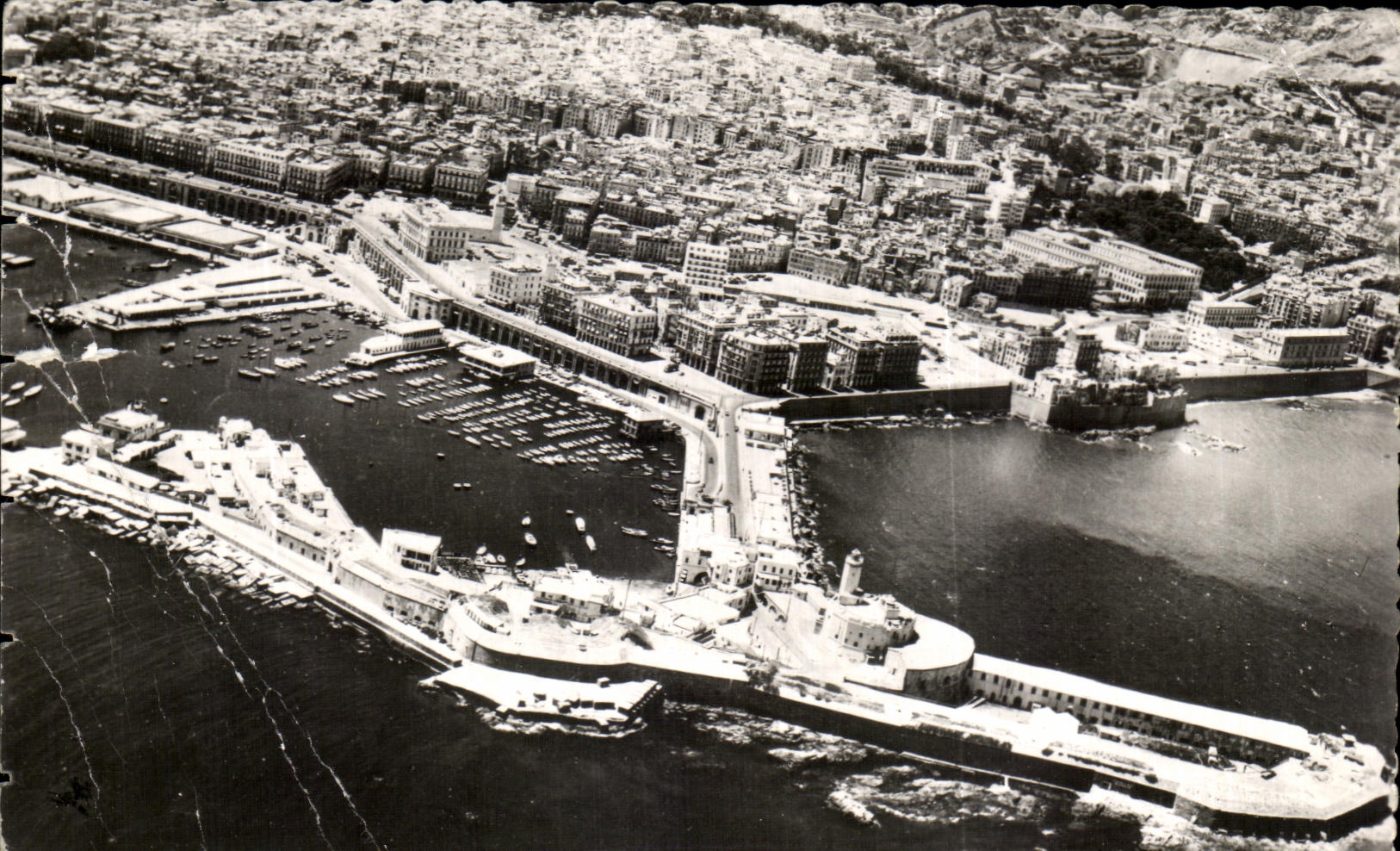 CPA Alger Vue Panoramique de la Ville et du Port Algerie