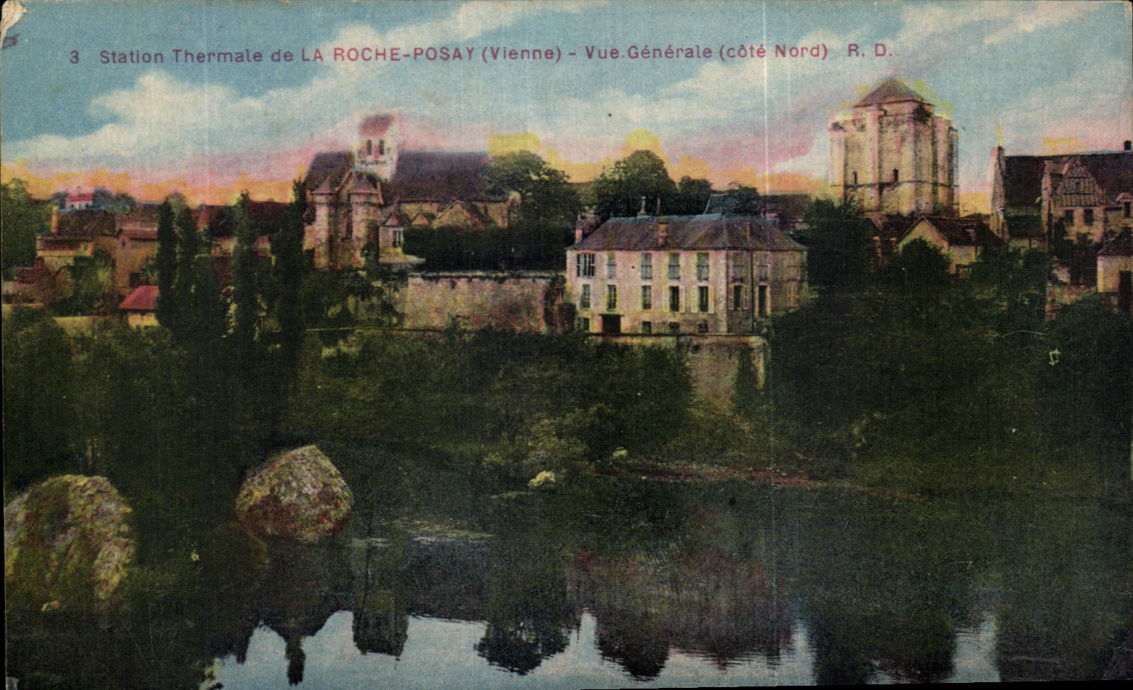 CPA Station Thermale de la Roche Posay Vue Generale 