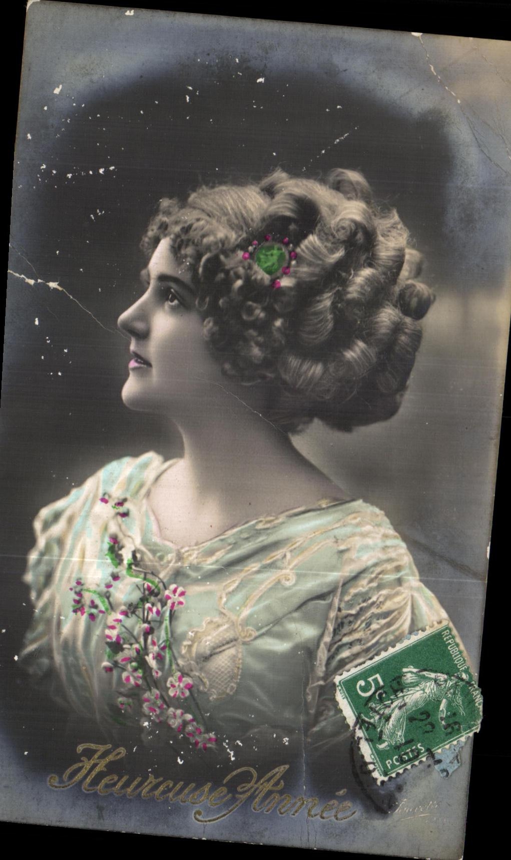 CPA Fantaisie Femme