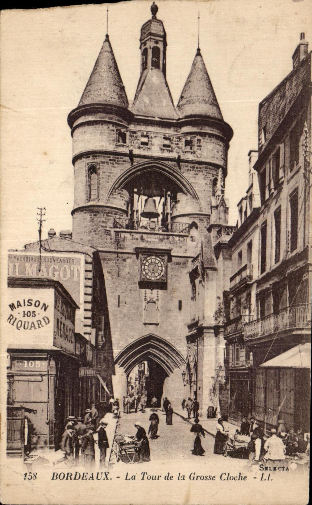 CPA Bordeaux La Tour de la Grosse Cloche