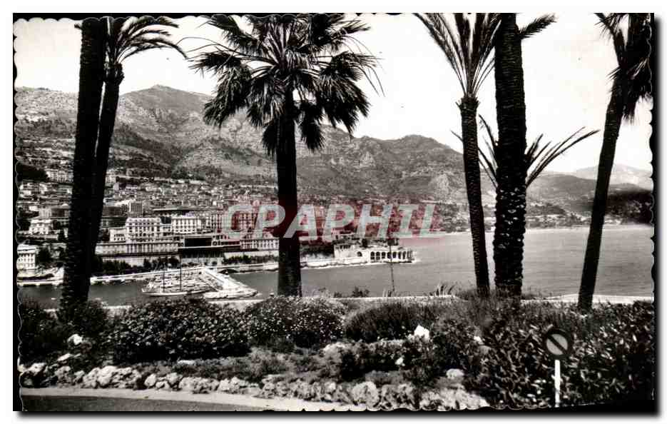 CPA La Cote D'Azur Monte Carlo Vu de Monaco