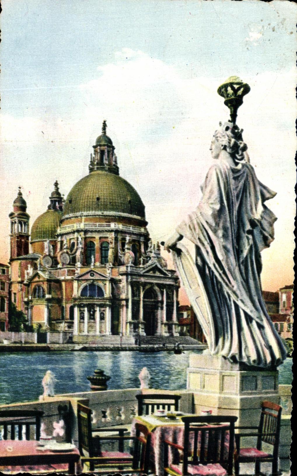 CPA Venezia Chiesa Madonna Della Salute 