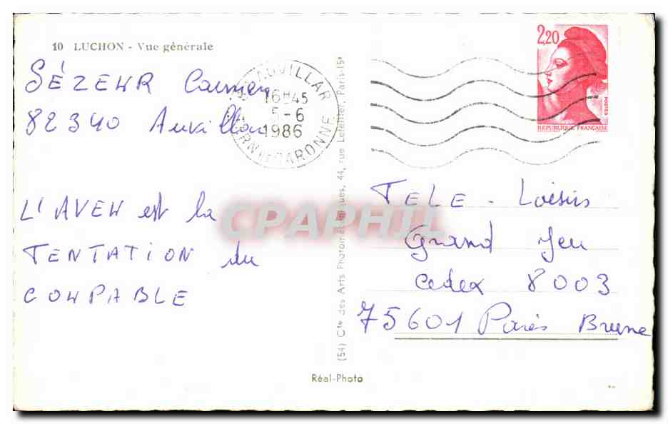 Luchon — Vue générale — Réal-Photo — Reverso