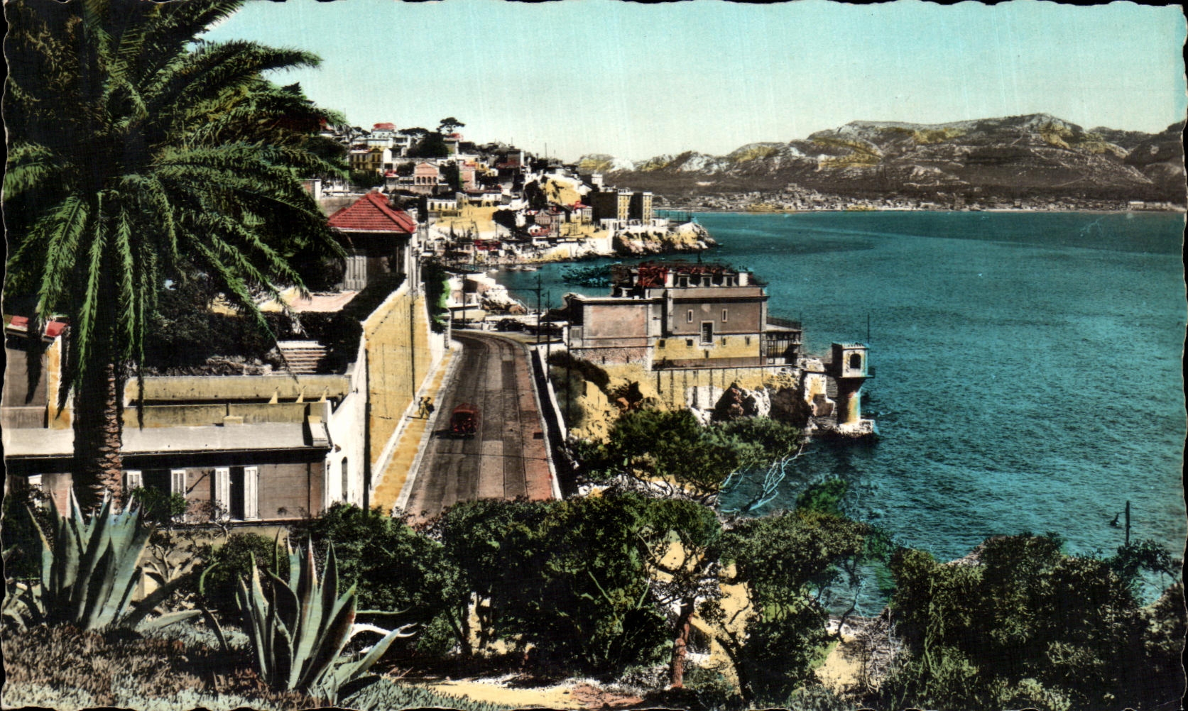 CPA Marseille Promenade de la Corniche