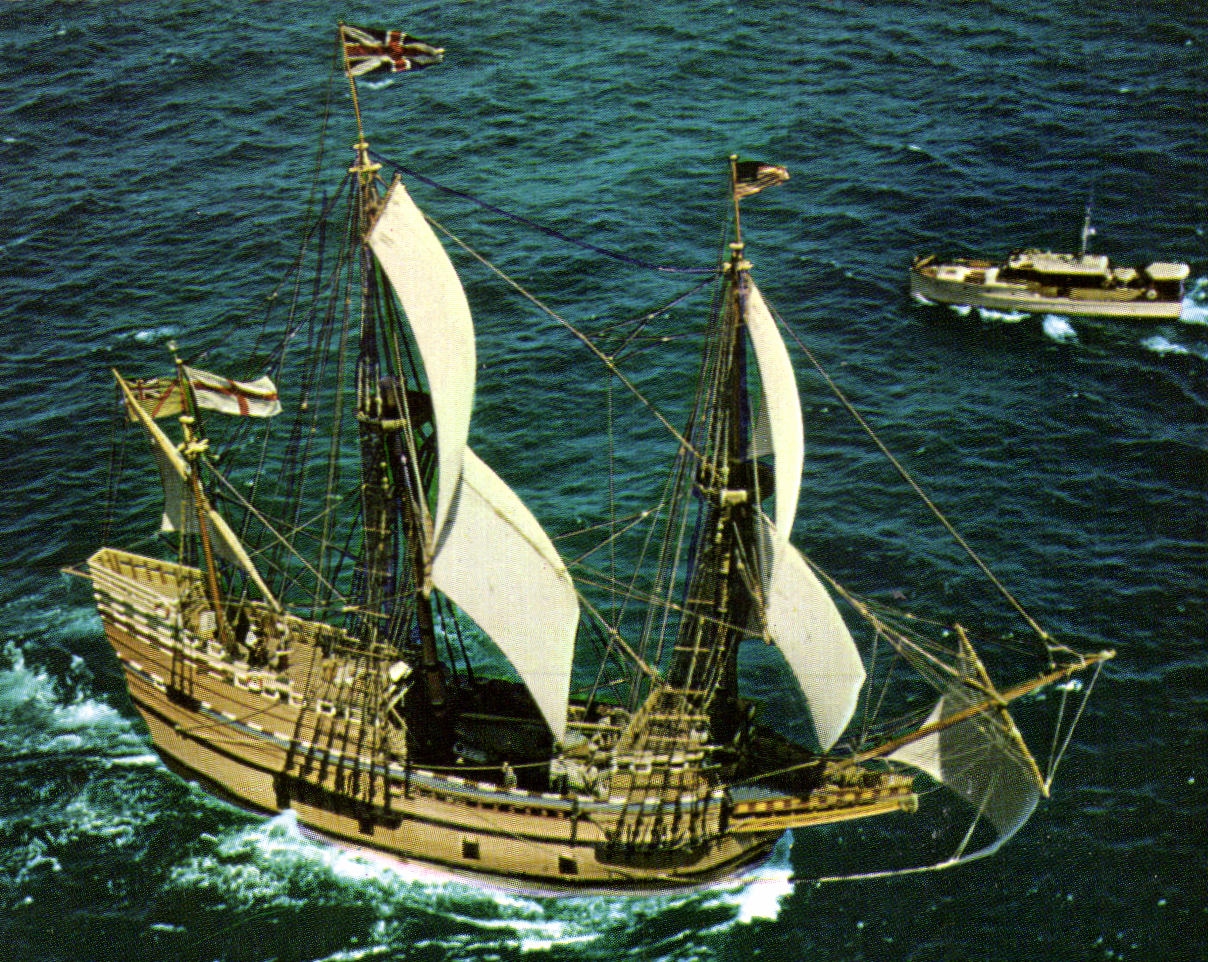 Mayflower II — Footing it across the Atlantic — Published by Plimoth Plantation, Inc.